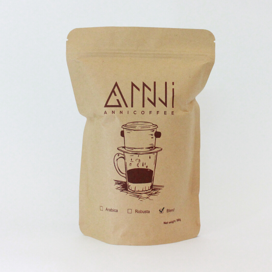 Cà phê Pha Phin Số 1 - Cafe rang xay nguyên chất đậm đà (Gói 500g) - Gu truyền thống thơm ngon, tỉnh táo