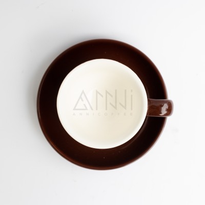 Ly sứ espresso 75ml (Nâu)
