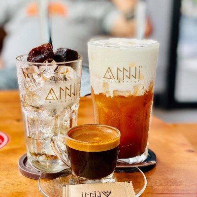 Cafe rang xay nguyên chất Buôn Mê Thuột - Lâm Đồng ANNI COFFEE (250gr) - thích hợp pha Cafe Espresso, Latte, Capuchino