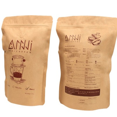 500GR Cà phê sữa ANNI COFFEE Buôn Mê Thuột - Lâm Đồng (Bột/Hạt) - Có vị đắng nhẹ, thơm vừa, vị chua thanh cuốn hút