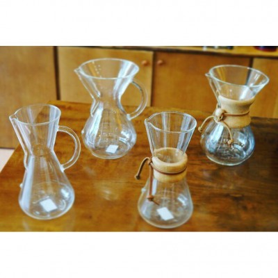 Dụng cụ pha trà/cà phê thủy tinh - Chemex 3 CUP