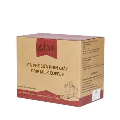Drip Milk Coffee - Cafe sữa phin giấy